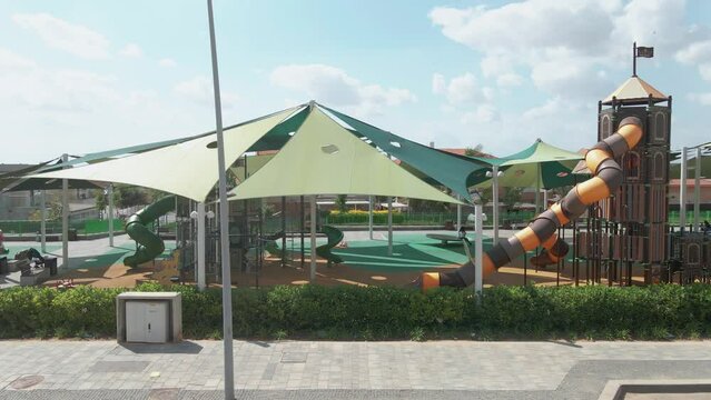 New Neighborhood Playgrounds at Southern District City Netivot