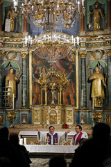 Catholic church. Religion  and faith.