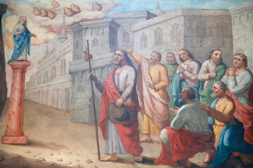 Obraz na płótnie Canvas Catholic church. Religion and faith.