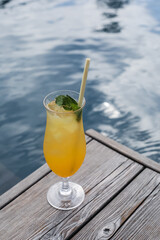 cocktail on the beach