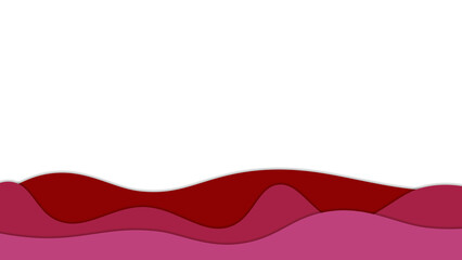 Minimal geometric color shapes and lines. Abstract monochrome creative paper texture background. Colorful carving and paper cut art design element.