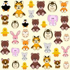 Toys illustration for kids