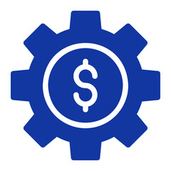 money management gradient icon