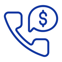 phone call gradient icon