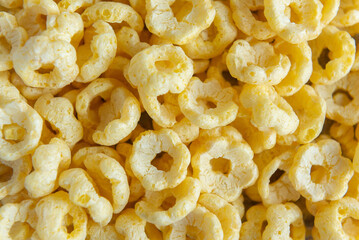 popcorn close up