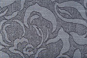 Damask seamless pattern background in gray. Classical luxury fashioned damascus ornament, royal...