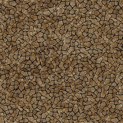 Naklejka premium leopard print earth cracked