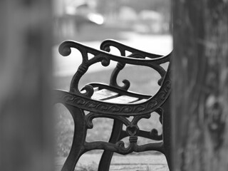 Fototapeta na wymiar bench in the park