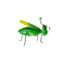 grasshopper iron isolated on white background with cut out