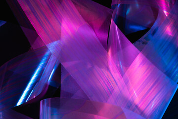 Rolls of holographic foil