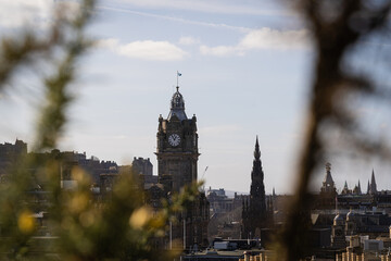 Fototapeta na wymiar edinburgh panorama
