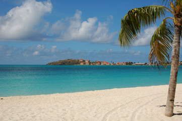 secluded beach St Martin