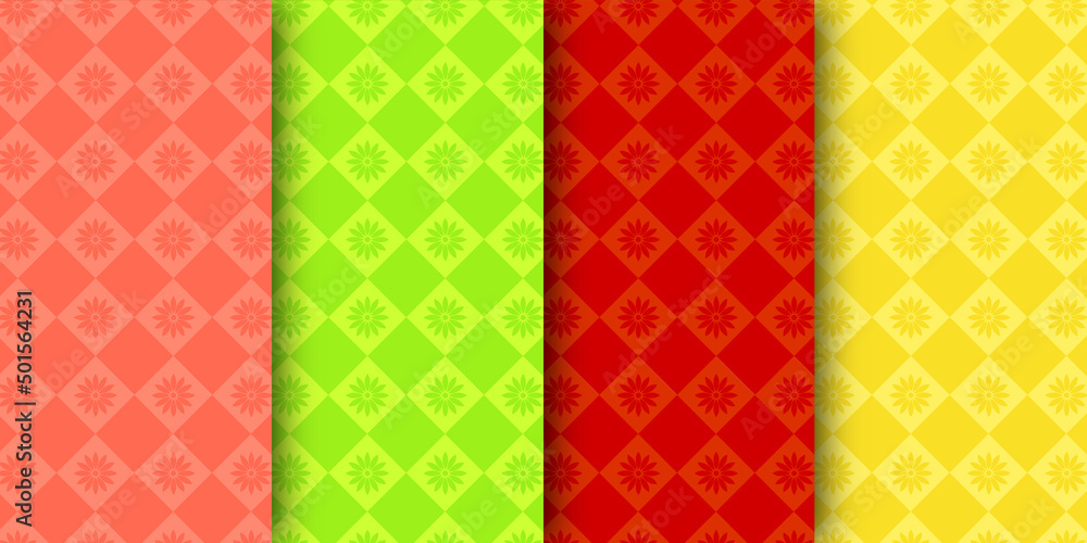 Poster modern seamless abstract background. presentation design. seamless minimal abstract.trendy simple fl