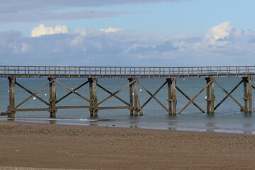 Obraz premium L'Estacade de la Plage des Dames - Île de Noirmoutier