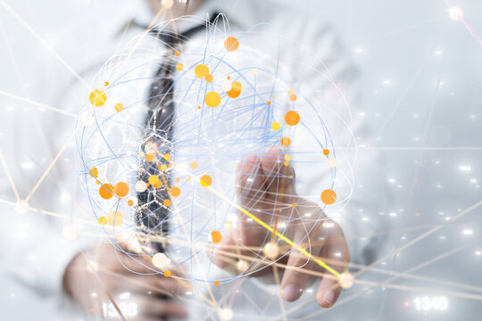 Futuristic wave, Futuristic data stream