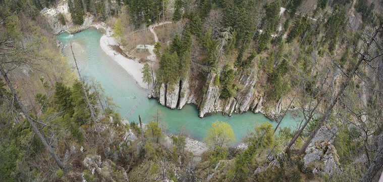 Auf dem Schmugglerweg an der Tiroler Ache von K&ouml;ssen nach Klobenstein