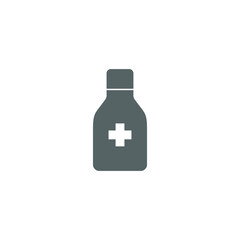 simple icon with health and medicine theme