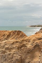 Cliffs on Brazilian beaches