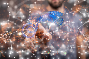 Power supply for electric car charging. Electric car charging