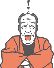 驚愕のおじいさん