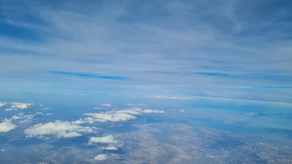 Aerial view from Airplane's Window © Altaf Shah
