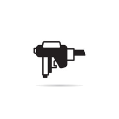 space gun and blaster icon vector illustration