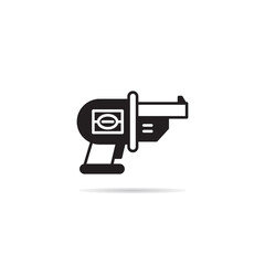 space gun icon vector illustration