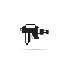space gun and blaster icon vector illustration