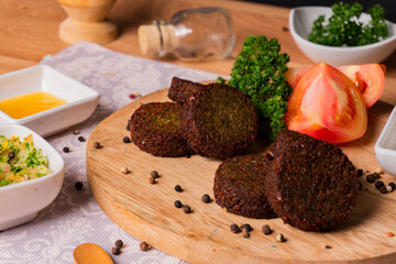 falafel vegetarian delicious food