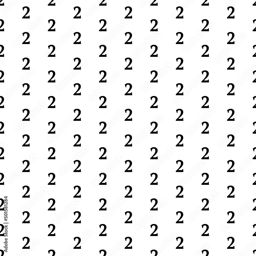 Poster square seamless background pattern from geometric shapes. the pattern is evenly filled with big blac