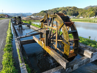 高知県四万十市　安並水車の里