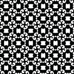 Vector monochrome pattern, Abstract texture for fabric print, card, table cloth, furniture, banner, cover, invitation, decoration, wrapping.seamless repeating pattern.Black and 
white color.
