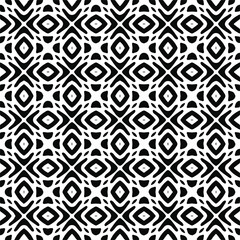 
Vector monochrome pattern, Abstract texture for fabric print, card, table cloth, furniture, banner, cover, invitation, decoration, wrapping.seamless repeating pattern.Black and 
white color.