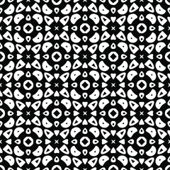 
Vector monochrome pattern, Abstract texture for fabric print, card, table cloth, furniture, banner, cover, invitation, decoration, wrapping.seamless repeating pattern.Black and 
white color.
