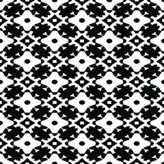 
Vector monochrome pattern, Abstract texture for fabric print, card, table cloth, furniture, banner, cover, invitation, decoration, wrapping.seamless repeating pattern.Black and 
white color.