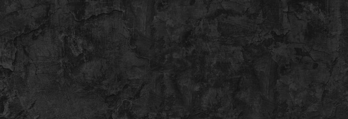 black plaster wall background for design