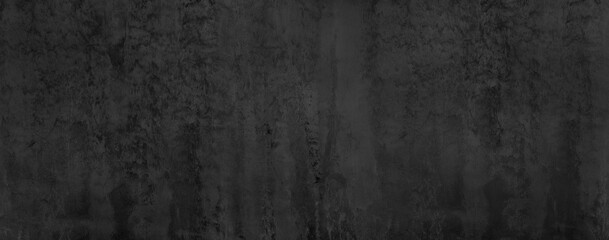 black plaster wall background for design
