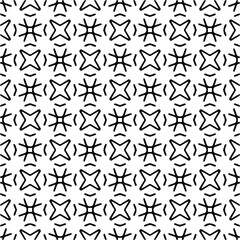 
Vector monochrome pattern, Abstract texture for fabric print, card, table cloth, furniture, banner, cover, invitation, decoration, wrapping.seamless repeating pattern.Black and 
white color.
