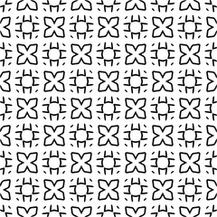 
Vector monochrome pattern, Abstract texture for fabric print, card, table cloth, furniture, banner, cover, invitation, decoration, wrapping.seamless repeating pattern.Black and 
white color.
