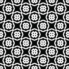 
Vector monochrome pattern, Abstract texture for fabric print, card, table cloth, furniture, banner, cover, invitation, decoration, wrapping.seamless repeating pattern.Black and 
white color.