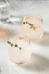 Boozy Pink Rose Wine Spritzer