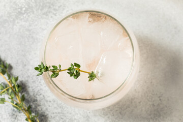 Boozy Pink Rose Wine Spritzer