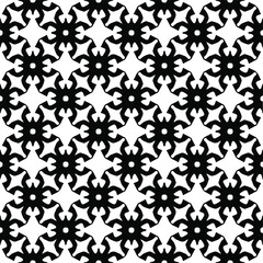 
Vector monochrome pattern, Abstract texture for fabric print, card, table cloth, furniture, banner, cover, invitation, decoration, wrapping.seamless repeating pattern.Black and 
white color.