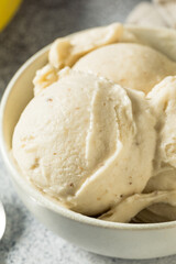 Homemade Healthy Vegan Banana Ice Cream