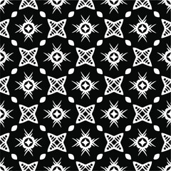Vector monochrome pattern, Abstract texture for fabric print, card, table cloth, furniture, banner, cover, invitation, decoration, wrapping.seamless repeating pattern.Black and 
white color.