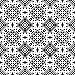 Vector monochrome pattern, Abstract texture for fabric print, card, table cloth, furniture, banner, cover, invitation, decoration, wrapping.seamless repeating pattern.Black and 
white color.