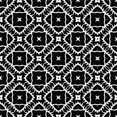 Vector monochrome pattern, Abstract texture for fabric print, card, table cloth, furniture, banner, cover, invitation, decoration, wrapping.seamless repeating pattern.Black and 
white color.