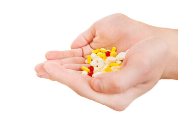 Pills in a Hands
