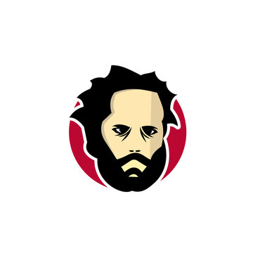 Face beard man Icon