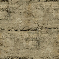 old stone wall, seamless forest textures. 